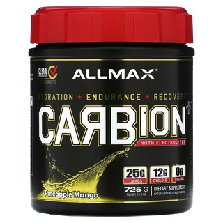 Foto 1 | Complementa Allmax Carbion+ Con Electrolitos Piña Y Mango 725 G - Venta Internacional.