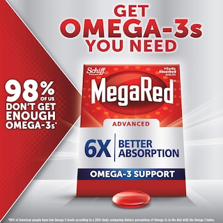 Foto 3 | Suplemento Megared Advanced Triple Absortion 800 Mg 40 Cápsulas Blandas - Venta Internacional.