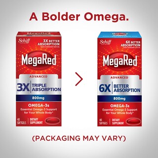 Foto 7 | Suplemento Megared Advanced Triple Absortion 800 Mg 40 Cápsulas Blandas - Venta Internacional.