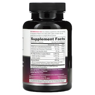 Foto 2 | Suplemento Vitauthority Stasis Hormona Natural Para Mujer 120 Cápsulas - Venta Internacional.