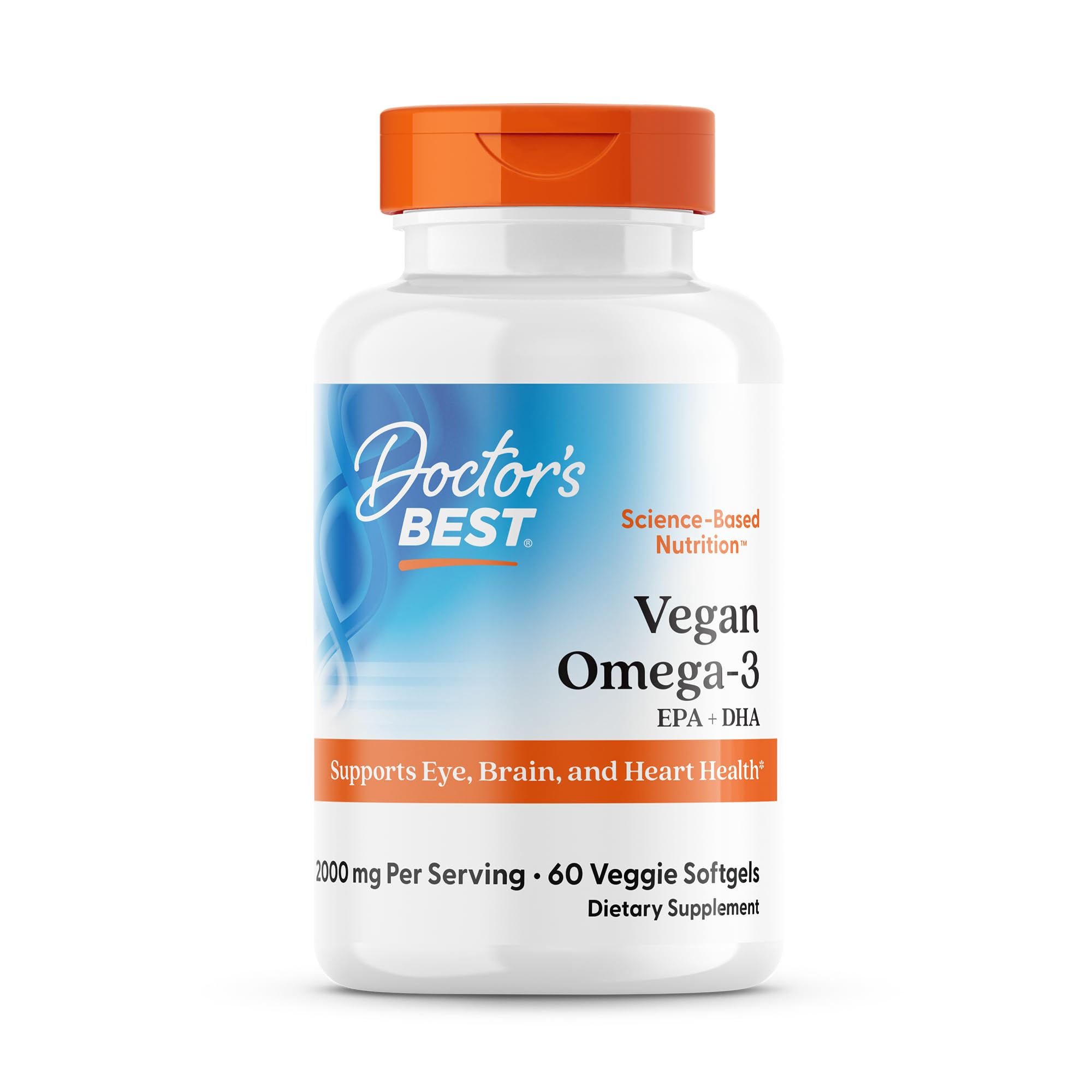 Foto 2 pulgar | Supplement Doctor's Best Vegan Omega-3 Epa + Dha 60 Cápsulas Blandas - Venta Internacional.