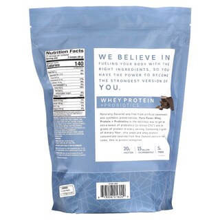 Foto 2 | Suplemento Dr. Mercola Pure Power Whey Protein + Probióticos 880 G - Venta Internacional.