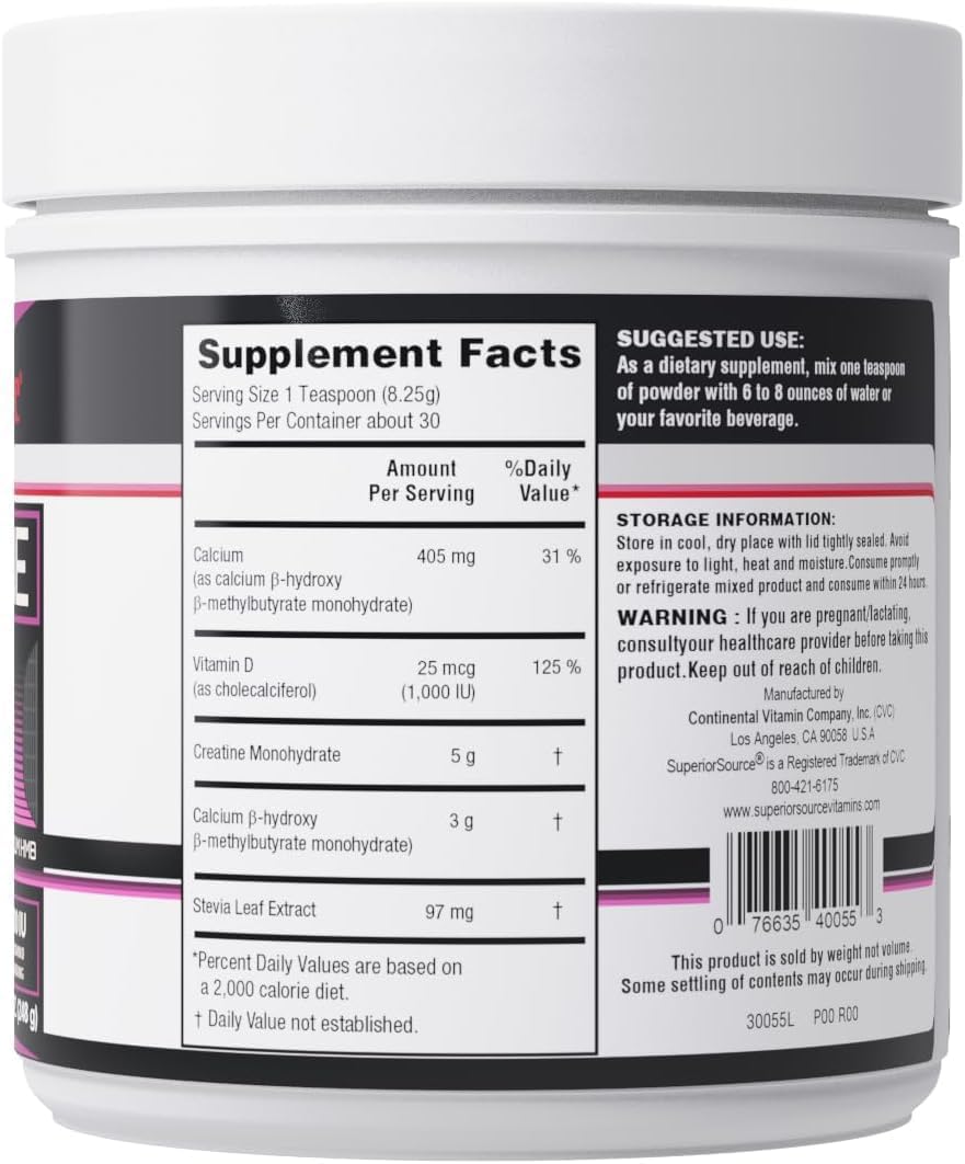 Foto 3 pulgar | Suplemento Superior Source Creatina Hmb 250 Ml Sin Sabor - Venta Internacional.