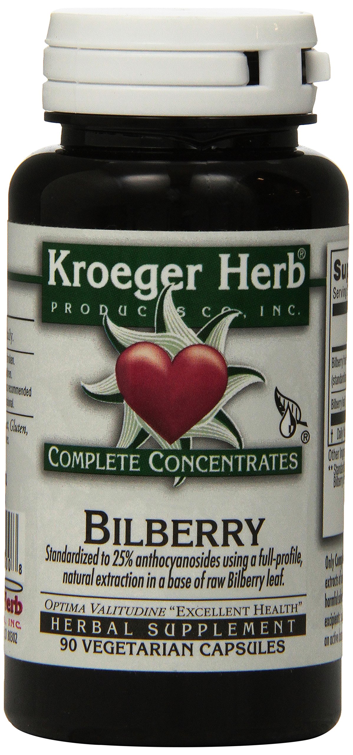 Foto 2 pulgar | Suplemento Kroeger Herb  Arándano  Cápsulas Vegetarianas  90 Unidades - Venta Internacional.