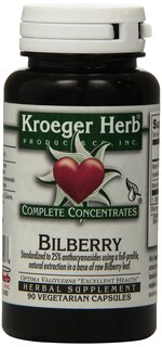 Foto 1 | Suplemento Kroeger Herb Arándano Cápsulas Vegetarianas 90 Unidades - Venta Internacional.