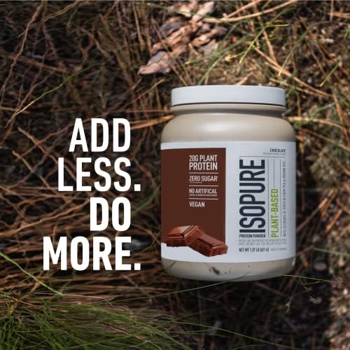 Foto 7 | Proteína En Polvo Isopure Chocolate Vegan 20 Porciones - Venta Internacional.