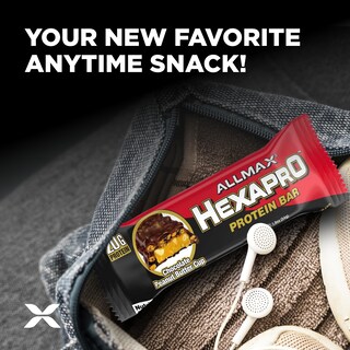 Foto 5 | Protein Bar Allmax Hexapro Taza De Mantequilla De Cacahuete Con Chocolate 20 G 12 Unidades - Venta Internacional.