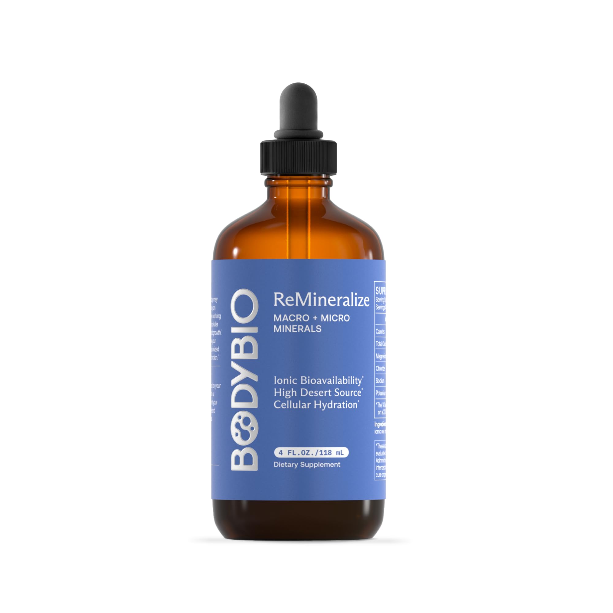 Foto 2 pulgar | Suplemento Bodybio Remineralize Concentrado Iónico 120 Ml - Venta Internacional.