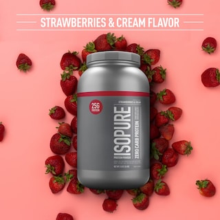 Foto 2 | Proteína En Polvo Isopure Zero Carb Whey Isolate 1 36 Kg Fresas - Venta Internacional.