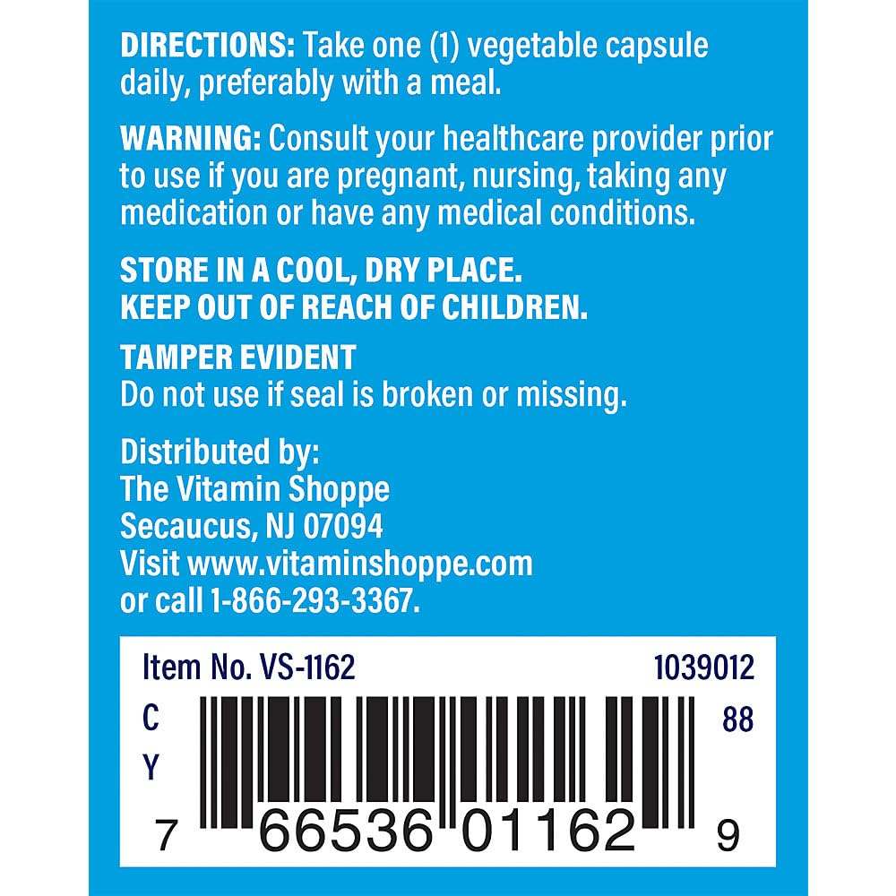 Foto 5 pulgar | Suplemento The Vitamin Shoppe B6 100 Mg 100 Cápsulas - Venta Internacional.