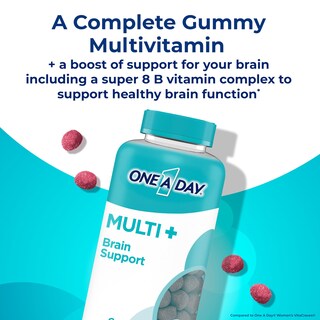 Foto 3 | Gomitas Multivitamínicas One A Day Multi+ Brain Support 100 Unidades - Venta Internacional.