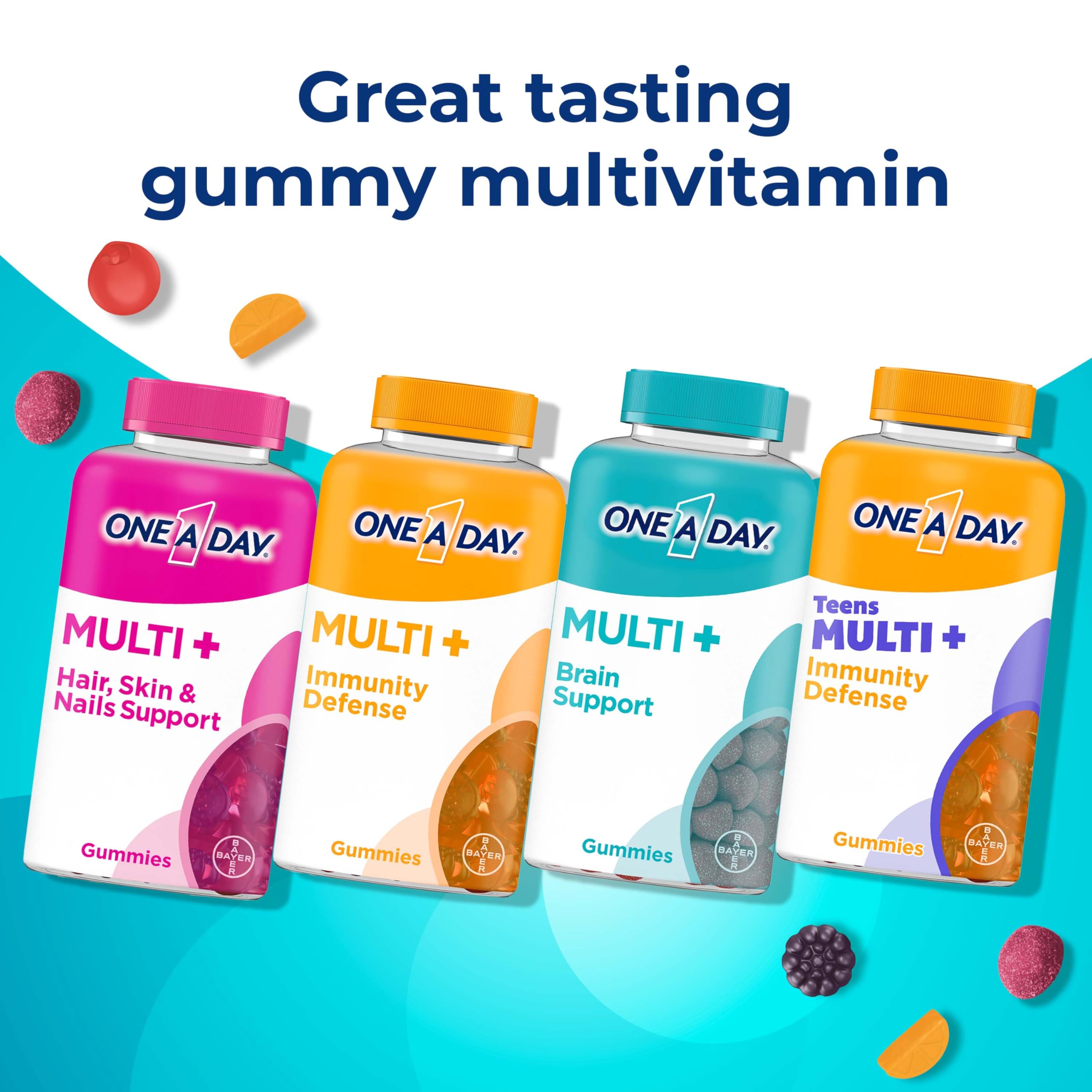 Foto 5 pulgar | Gomitas Multivitamínicas One A Day Multi+ Brain Support  100 Unidades - Venta Internacional.