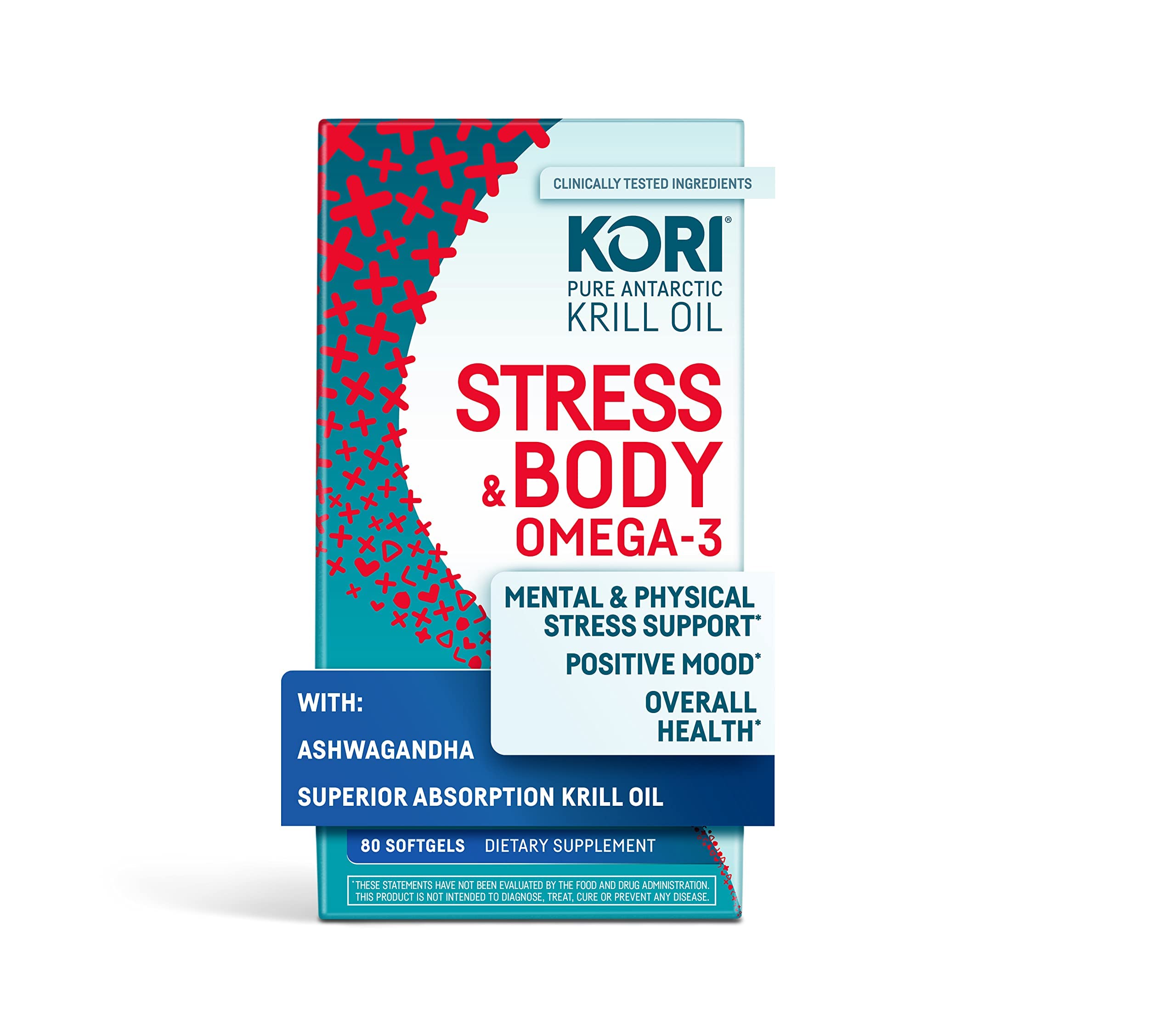 Foto 2 pulgar | Suplemento De Aceite De Krill De Kori Y Ashwagandha Para El Estrés Y La Salud - Venta Internacional.