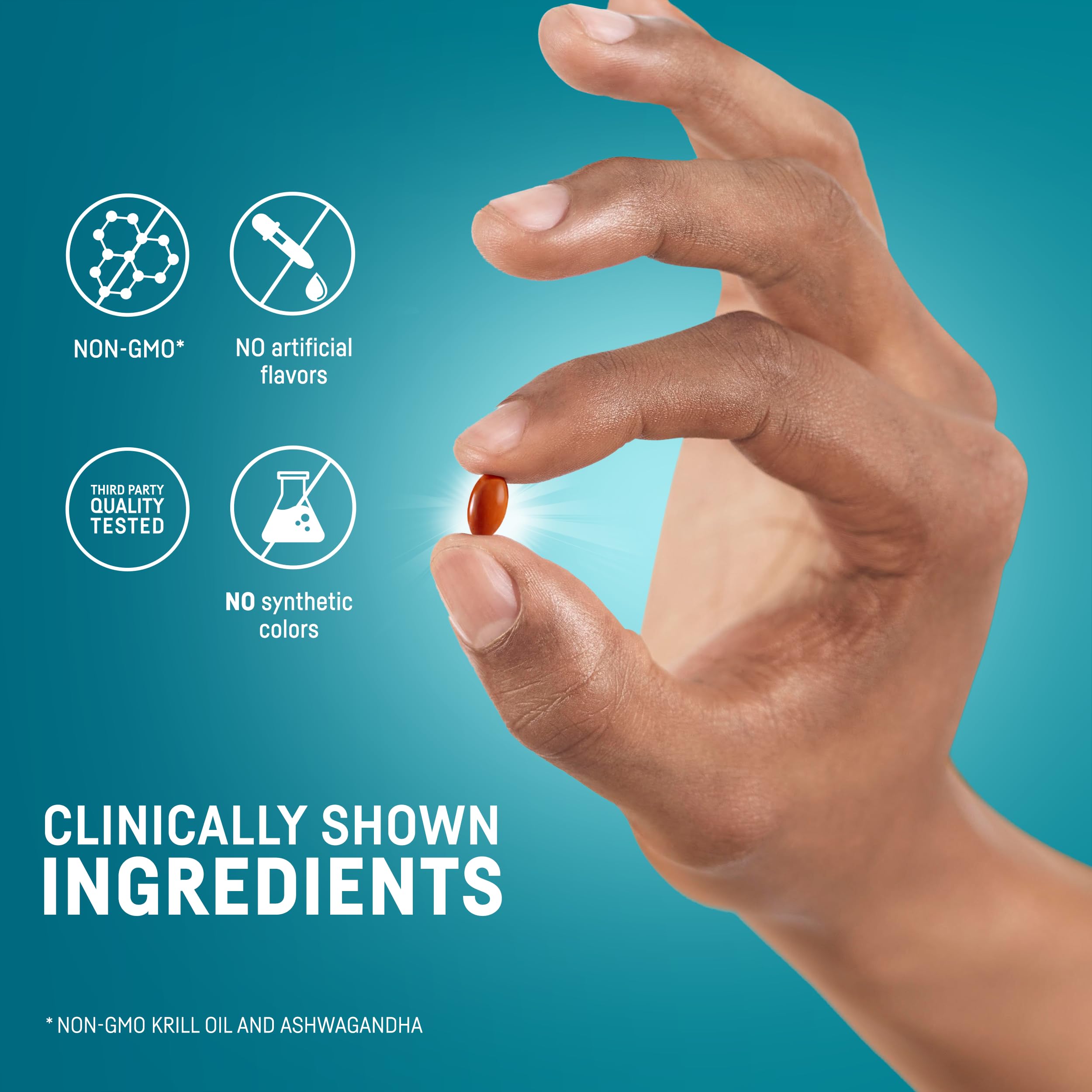 Foto 5 pulgar | Suplemento De Aceite De Krill De Kori Y Ashwagandha Para El Estrés Y La Salud - Venta Internacional.