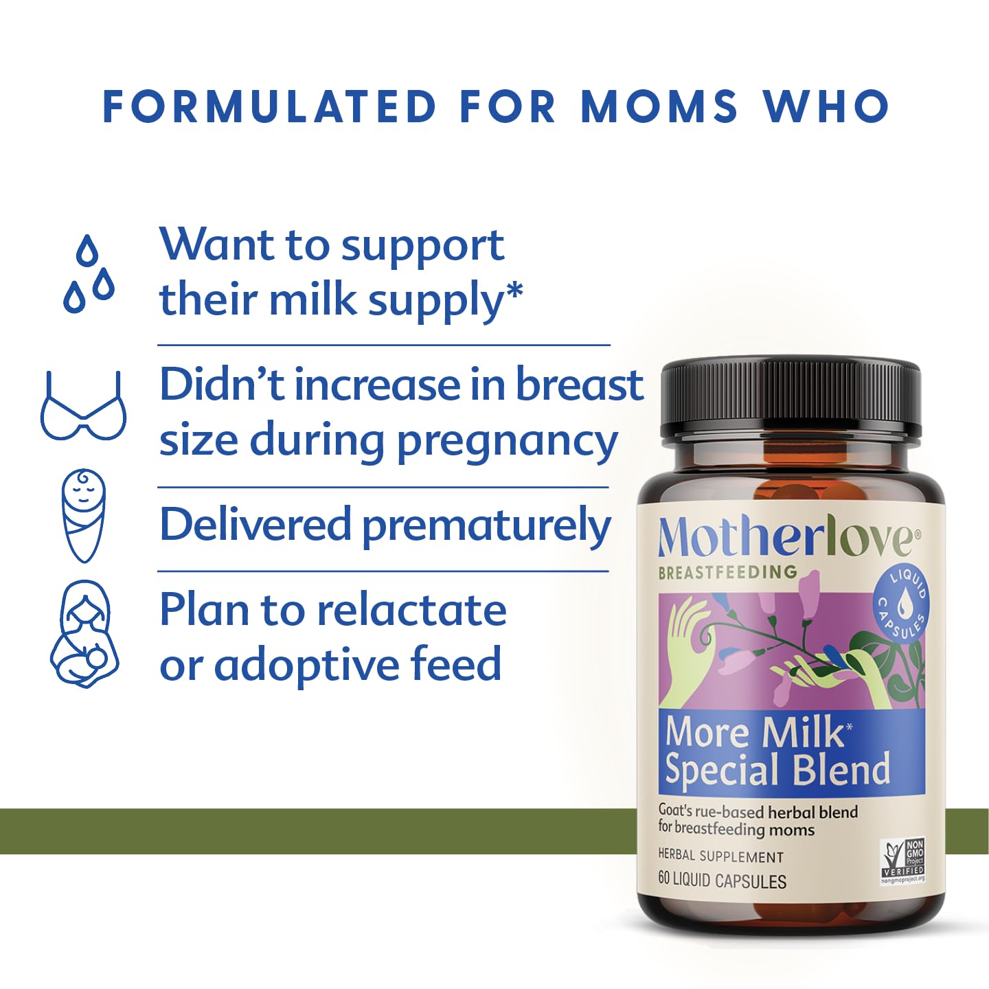 Foto 3 pulgar | Suplemento De Lactancia Motherlove More Milk Special Blend - Venta Internacional.