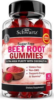 Foto 1 | Gomitas Bioschwartz De Remolacha Sin Azúcar Con Aceite De Coco 120g - Venta Internacional.