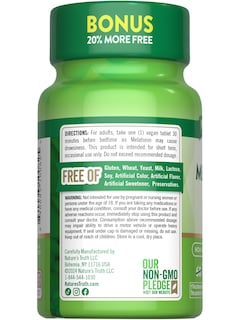 Foto 7 | Suplemento Nature's Truth Melatonina 10 Mg + L-teanina 72 Tabletas - Venta Internacional.