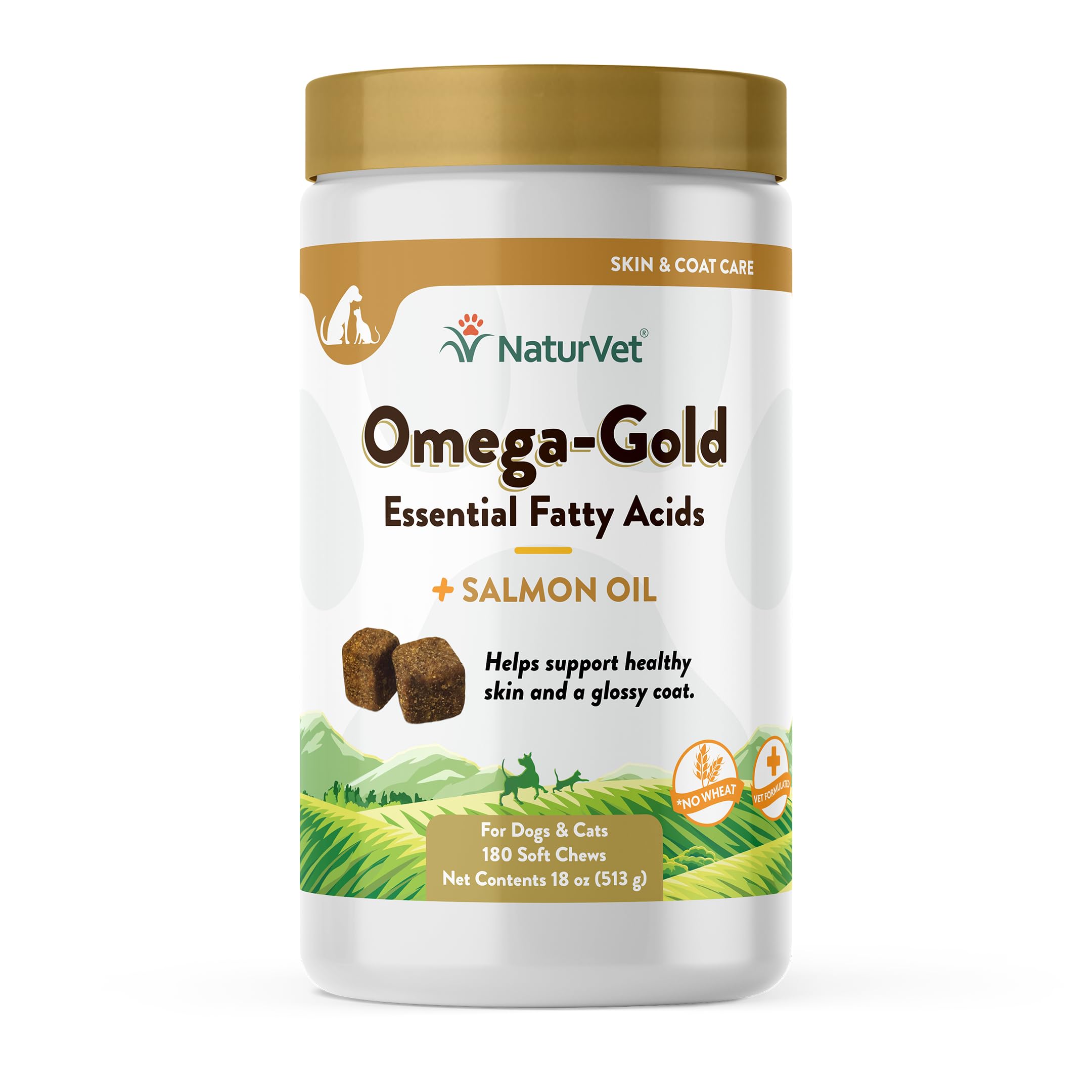 Foto 2 pulgar | Suplemento Naturvet Omega-gold Plus De Aceite De Salmón  180 Comprimidos Masticables - Venta Internacional.