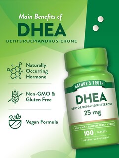 Foto 5 | Suplemento Nature's Truth Tabletas De Dhea De 25 Mg 100 Unidades - Venta Internacional.