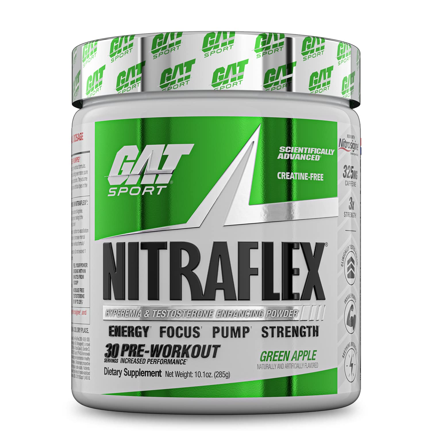 Foto 1 | Polvo Preentrenamiento Gat Sport Nitraflex Advanced 30 Porciones - Venta Internacional.