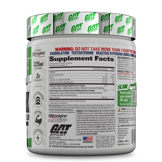 Foto 3 | Polvo Preentrenamiento Gat Sport Nitraflex Advanced 30 Porciones - Venta Internacional.