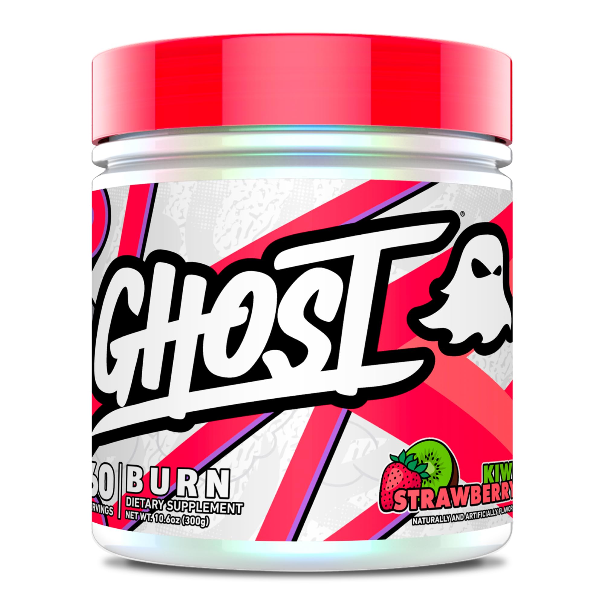 Foto 1 | Polvo Para Bajar De Peso Ghost Burn Kiwi Strawberry 60s - Venta Internacional.