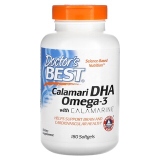Foto 1 | Supplement Doctor's Best Calamari Dha Omega-3 180 Cápsulas Blandas - Venta Internacional.