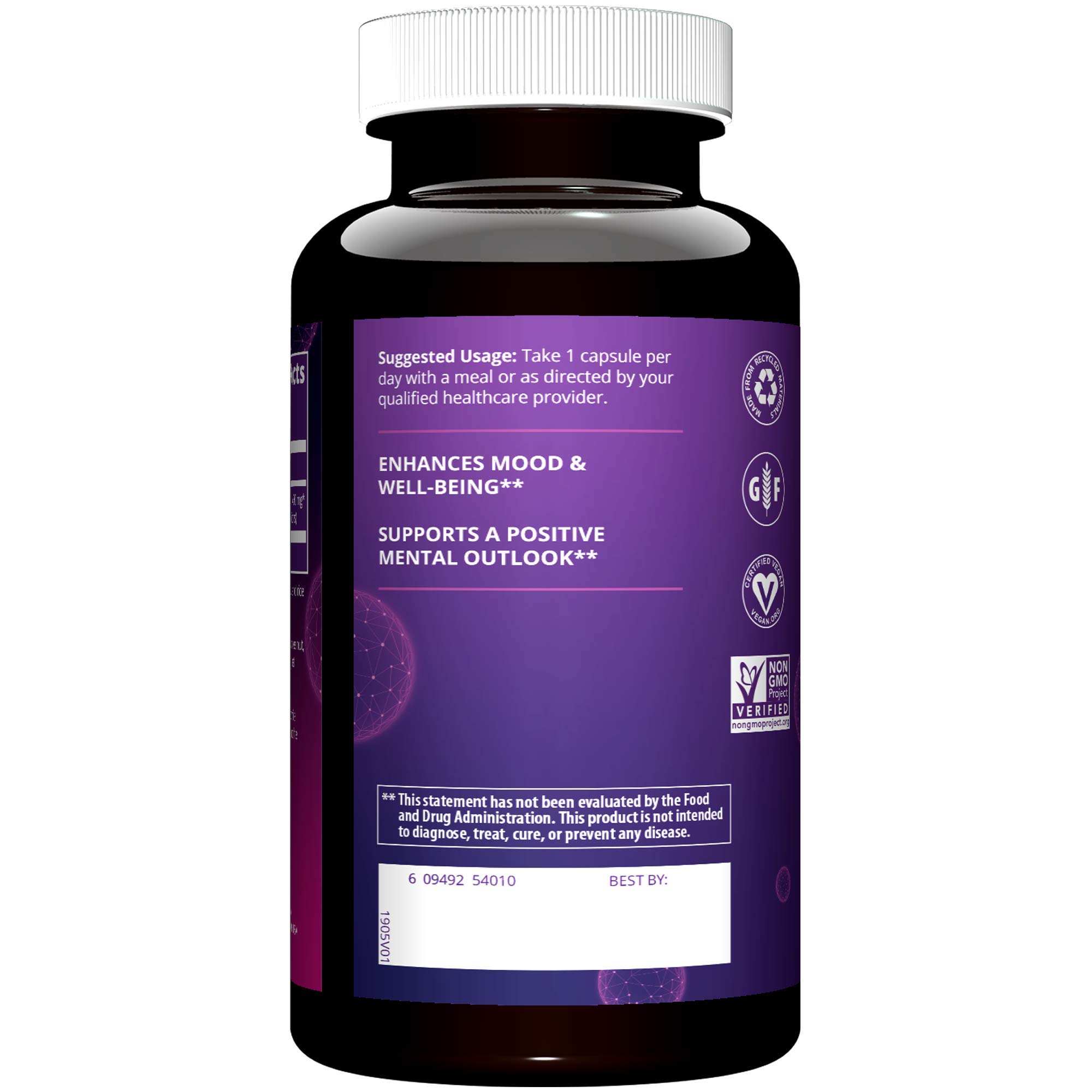 Foto 2 | Suplemento Mrm Nutrition Hierba De San Juan 450 Mg 60 Cápsulas - Venta Internacional.