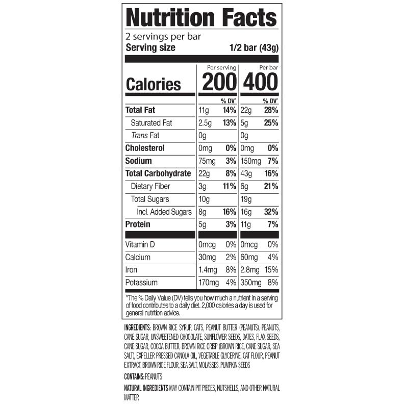 Foto 6 pulgar | Meal Bar Probar Con Chispas De Chocolate Con Mantequilla De Maní  12 X 390 Kcal - Venta Internacional.