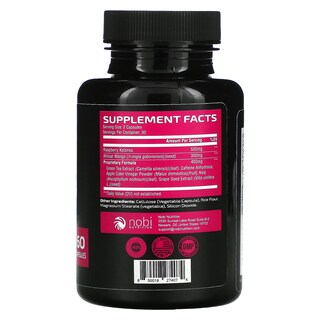 Foto 2 | Suplemento Quemador De Grasa Nobi Nutrition Premium Para Mujer 60 Cápsulas - Venta Internacional.