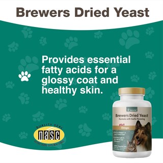 Foto 5 | Complemente La Levadura Seca De Cerveza Naturvet Con Ajo Para Mascotas - Venta Internacional.