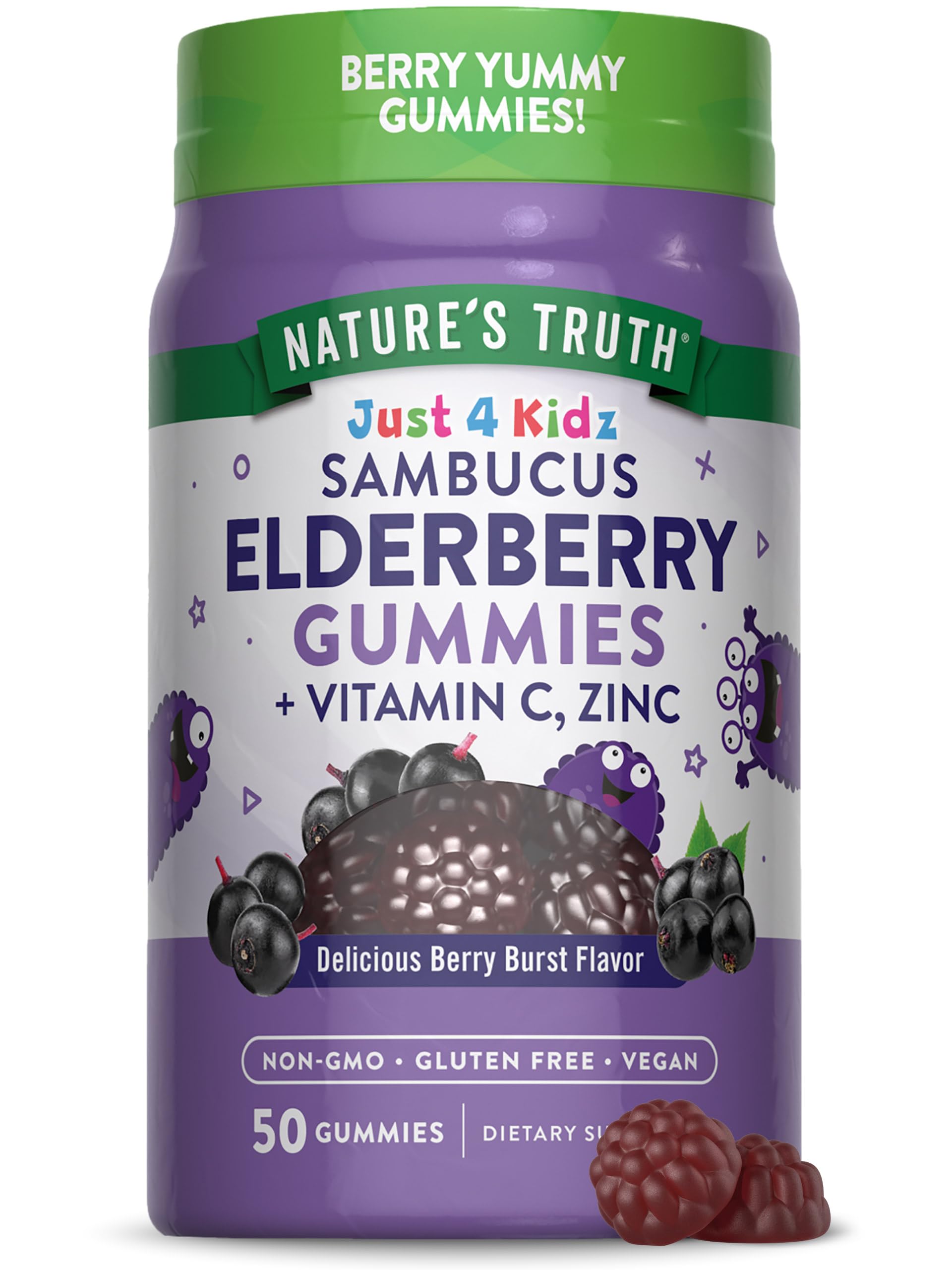 Foto 1 | Suplemento Nature's Truth Kids  Gomitas De Saúco  50 Unidades - Venta Internacional.