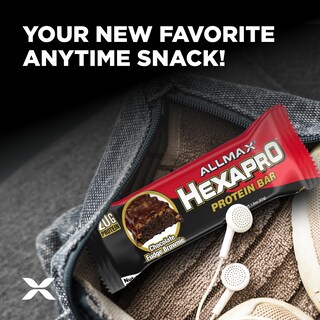 Foto 5 | Barra De Proteína Allmax Hexapro Brownie Con Chocolate 20 G 12 Unidades - Venta Internacional.