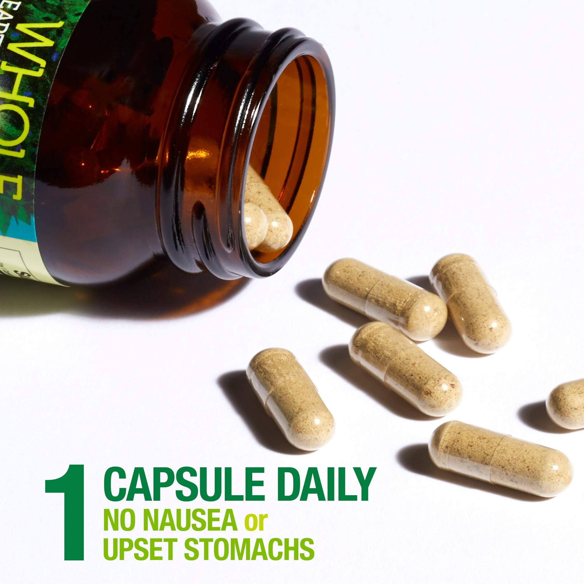 Foto 5 pulgar | Complementa Natural Factors Whole Earth & Sea Super Mushroom - Venta Internacional.