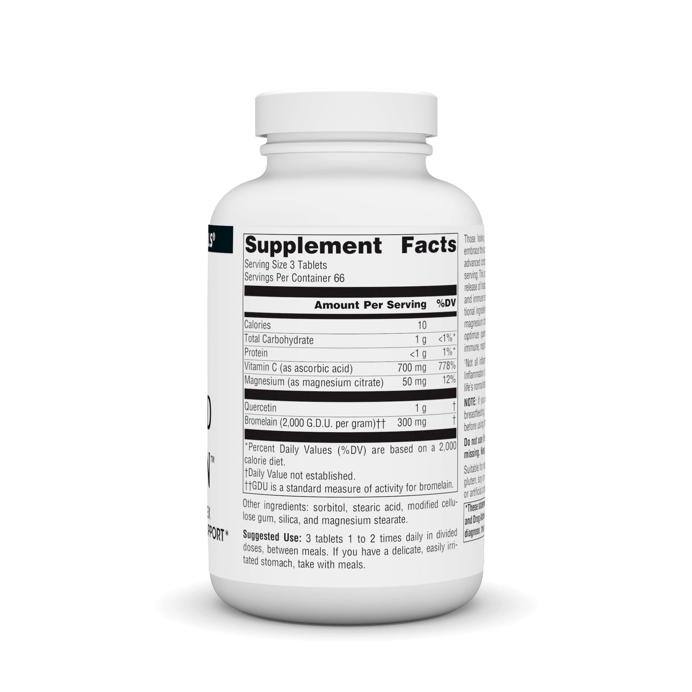 Foto 2 | Quercetina Activada Supplement Source Naturals 200 Tabletas - Venta Internacional.