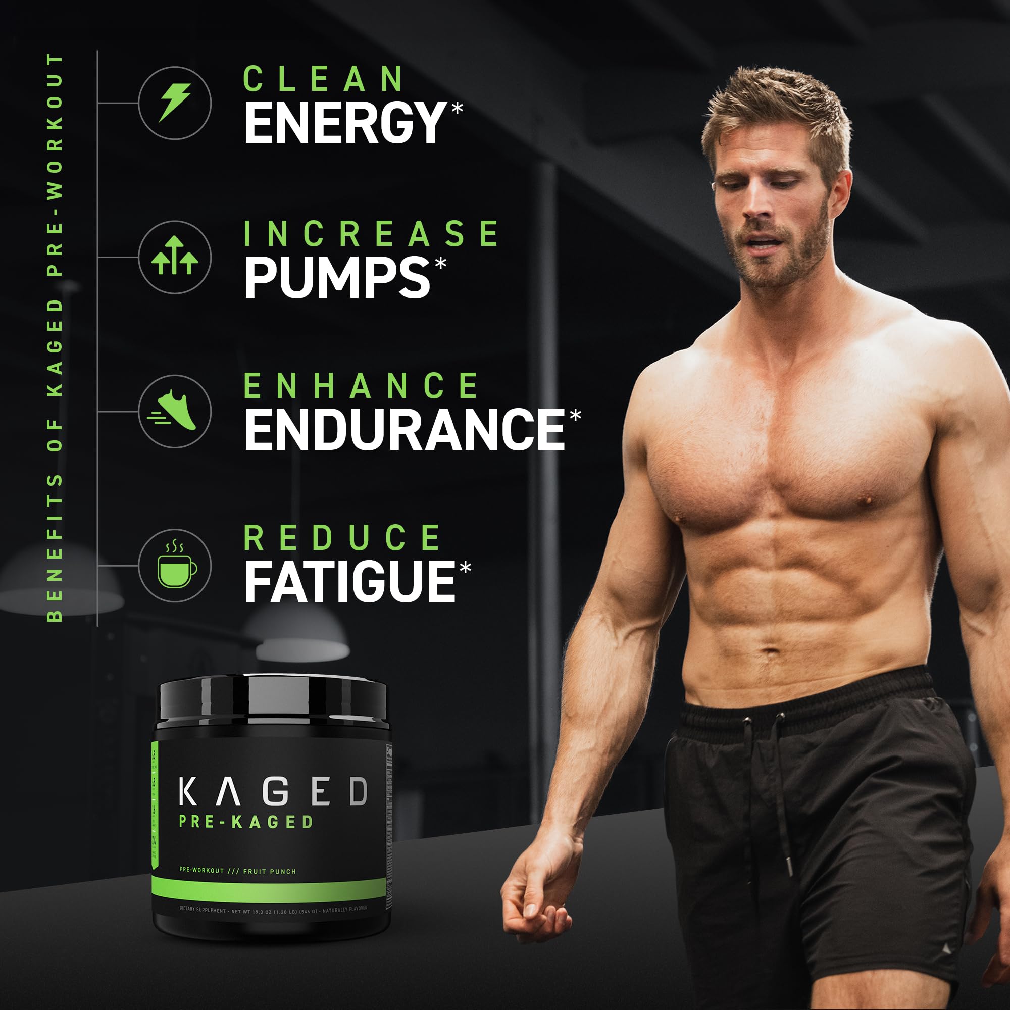 Foto 5 pulgar | Polvo Pre Workout Kaged Original Orange Krush  20 Porciones - Venta Internacional.
