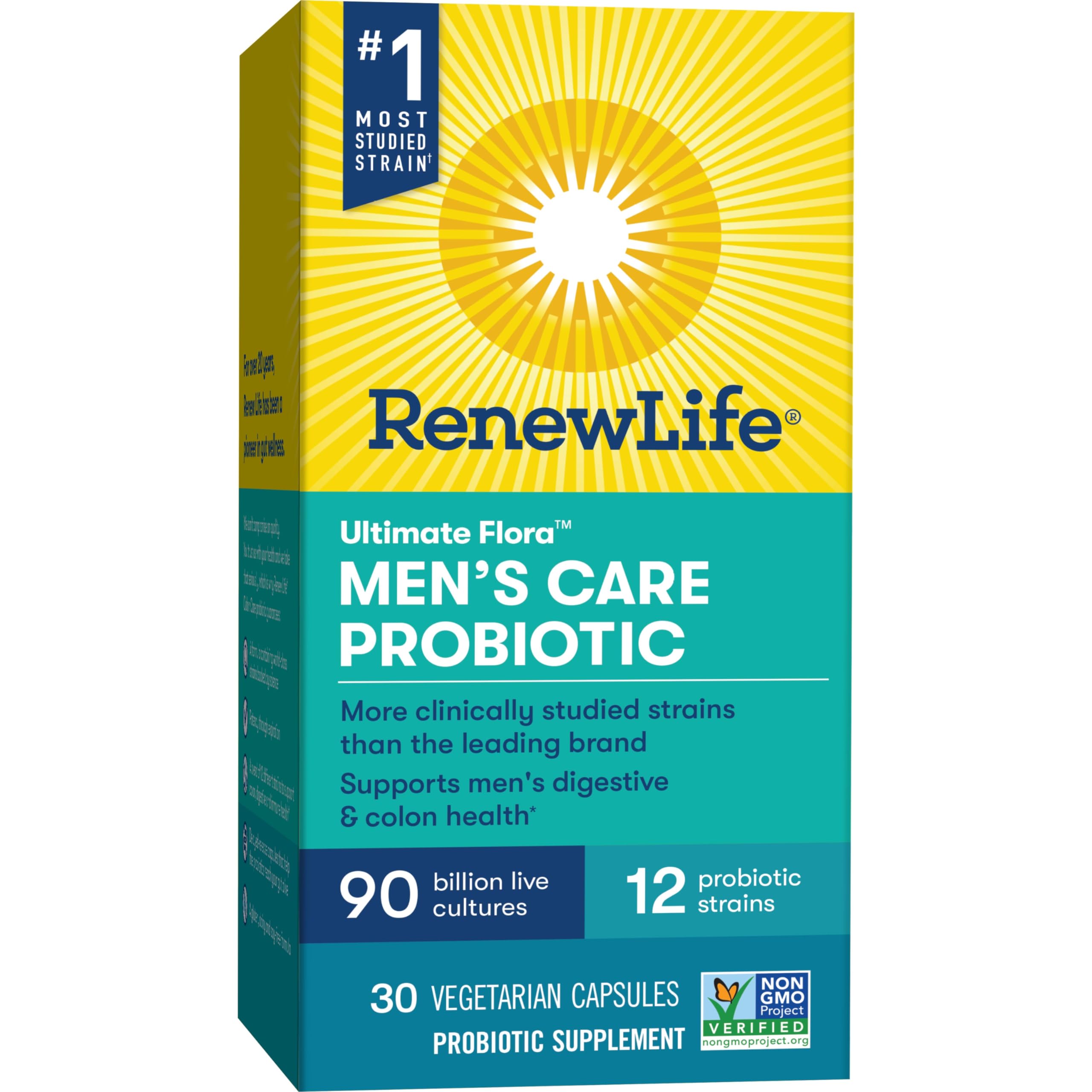 Foto 7 | Cápsulas Probióticas Renew Life Men's Care 90 Mil Millones De Cfu - Venta Internacional.