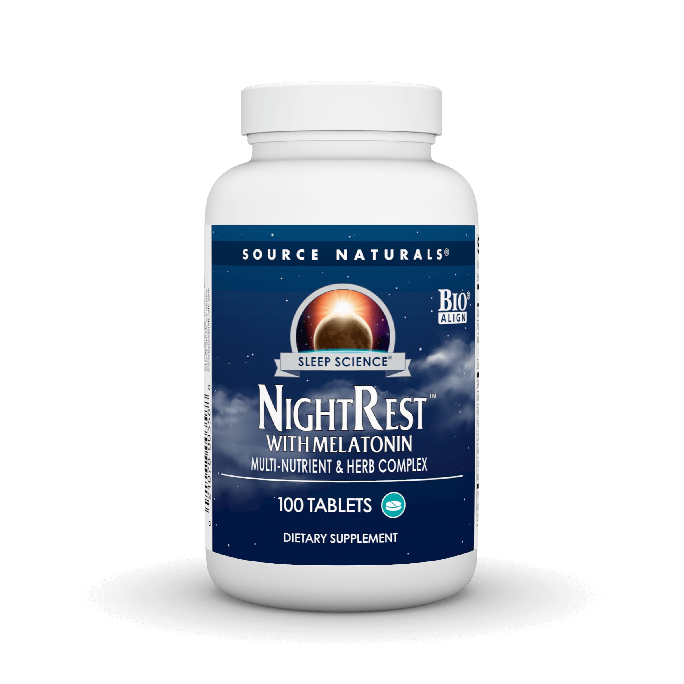 Foto 2 pulgar | Supplement Source Naturals Sleep Science Nightrest 100 Comprimidos - Venta Internacional.