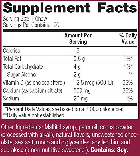 Foto 5 pulgar | Suplemento Bariatric Advantage de Citrato de Calcio De 500 Mg De Chocolate - Venta Internacional