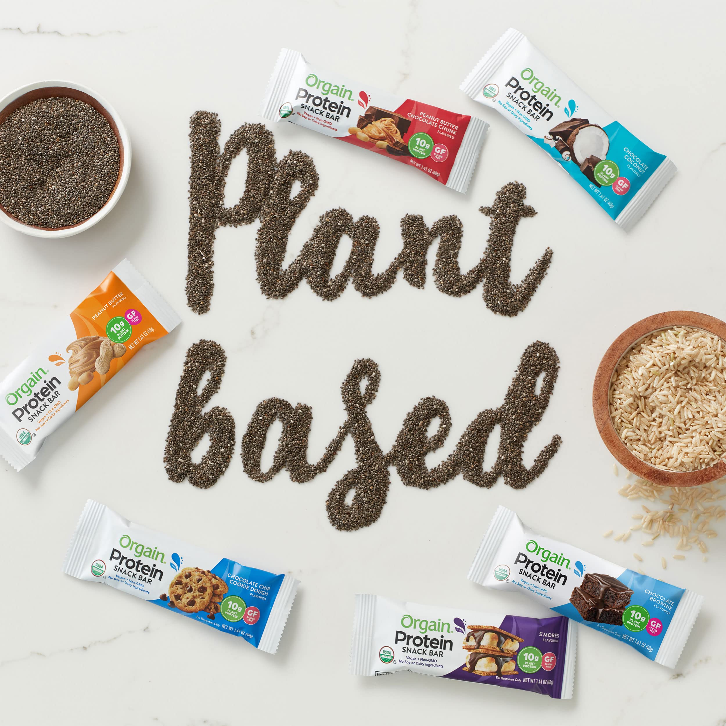 Foto 7 | Barritas De Proteína Orgain Orgain  Chocolate Y Coco Vegano  40 G - Venta Internacional.