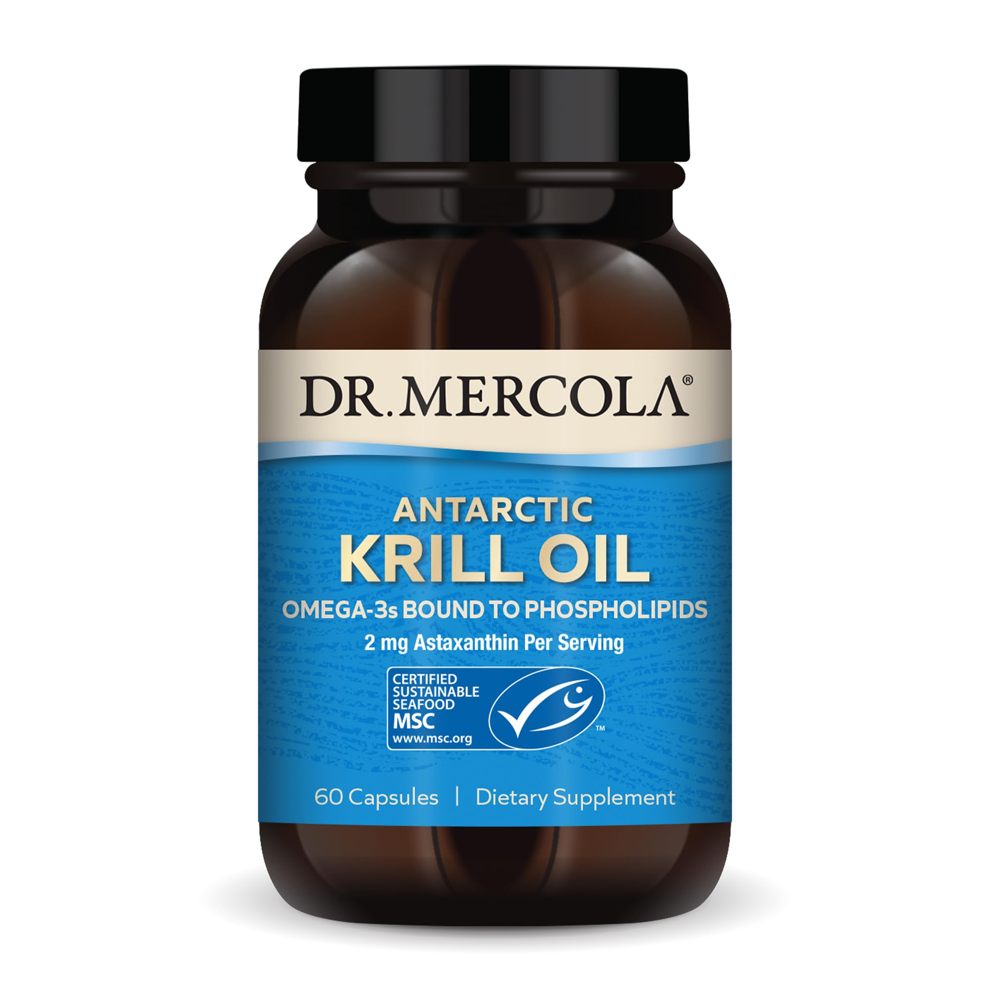Foto 2 pulgar | Suplemento De Aceite De Krill Antártico Dr. Mercola 60 Cápsulas - Venta Internacional.