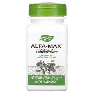 Foto 1 | Suplemento De Concentrado De Alfalfa Alfa-max De Nature's Way 100 Cápsulas - Venta Internacional.