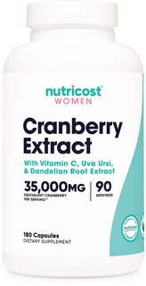 Foto 1 | Suplemento Nutricost De Extracto De Arándano De 35 000 Mg Para Mujeres - Venta Internacional.