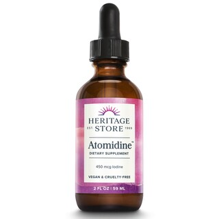 Foto 1 | Gotas De Yodo Líquido Heritage Store Atomidine 450 Mcg 60 Ml - Venta Internacional.