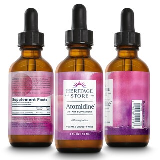 Foto 4 | Gotas De Yodo Líquido Heritage Store Atomidine 450 Mcg 60 Ml - Venta Internacional.