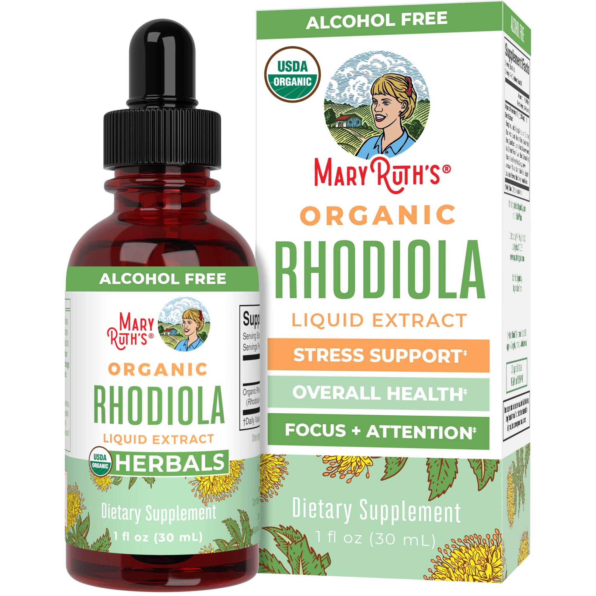 Foto 1 | Suplemento De Extracto De Rhodiola Rosea De Maryruth Para 30 Porciones - Venta Internacional.
