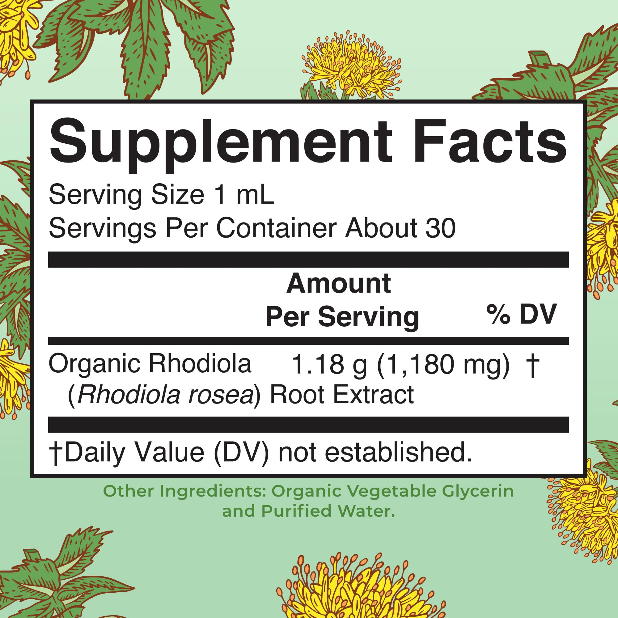 Foto 2 | Suplemento De Extracto De Rhodiola Rosea De Maryruth Para 30 Porciones - Venta Internacional.