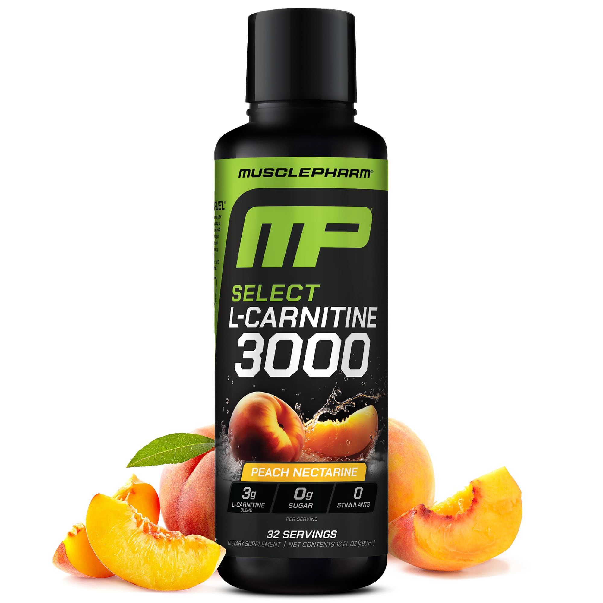 Foto 1 | Suplemento Muscle Pharm L-carnitine 3000 De Nectarina De Melocotón  960 Ml - Venta Internacional.