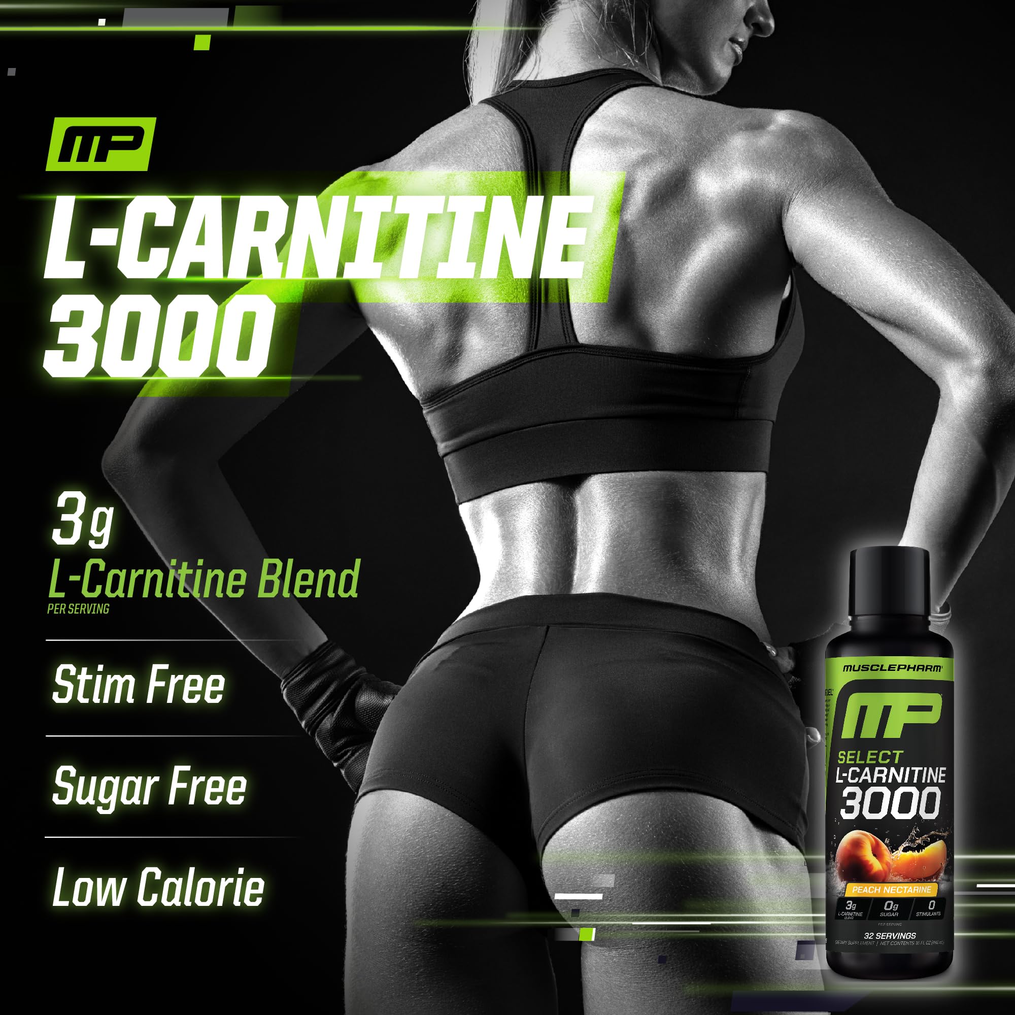 Foto 5 pulgar | Suplemento Muscle Pharm L-carnitine 3000 De Nectarina De Melocotón  960 Ml - Venta Internacional.