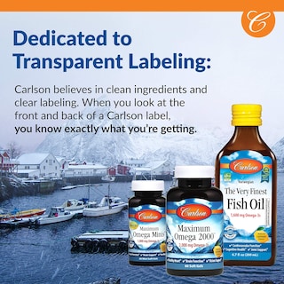 Foto 7 | Suplemento De Aceite De Hígado De Bacalao Carlson Para Niños De 250 Ml Con Omega-3 - Venta Internacional.